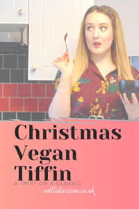 christmas vegan baking homemade chocolate treats 